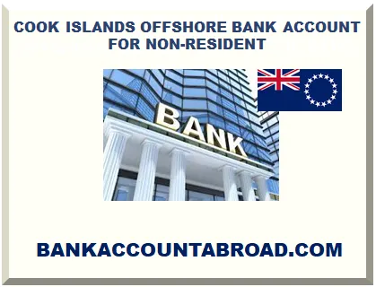 COOK ISLANDS OFFSHORE BANK ACCOUNT FOR NON-RESIDENT 2025