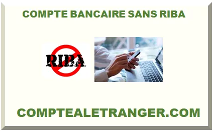 COMPTE BANCAIRE SANS RIBA